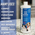 Stink Free Instantly Pet Urine Odor Remover - Cleaner, Neutralizer, & Eliminator of Cat & Dog Pee Odor on Carpets, Rugs, Outdoor Rugs, Mattress, Floor, Etc. 32 oz. (1 Quart)