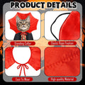 Cat Halloween Costumes Dog Halloween Vampire Costume Funny Pet Vampire Devil Cape Cloak Halloween Costumes for Cats XS S