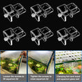 6 pcs Aquarium lid Clips Rimless Aquarium Fish Tank top Cover lid Hood Support Holder Glass Aquarium Acrylic Fish Tank t