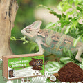 Halatool 2 Pack Compressed Coconut Fiber Substrate for Reptiles