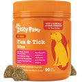 Zesty Paws Flea and Tick Prevention for Dogs Chewable - Prevention, Protection & Repellent - Dog Supplement to Kill & Control Fleas & Ticks - Roast Chicken Flavor, 90 Ct