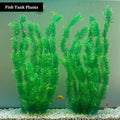 Extra Tall Aquarium Plants 23.6 Inch, 2 Pack Large Fish Tank Plants Plastic, Realistic Artificial Aquarium Decorations w
