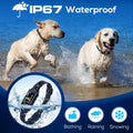 Bark Collar, 2 Pack Smart Dog Bark Collar for Large Medium Small Dogs, Anti Barking Device for Dogs Training Collar with