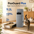 Neakasa 2XL Cat Litter Trash Can for Multi-Cat Homes