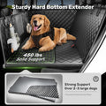 Zanch Hard Bottom Dog Seat Cover for Trucks, 25" L Back Seat Extender
