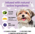 White Dog Shampoo by Buddycare | Dry Skin & Itchy Skin Relief for Smelly Dogs | Deep Cleansing Shampoo for Dogs Puppy Se