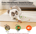 Potaroma Interactive Cat Toy Rechargeable Motion Activated Rolling Mouse