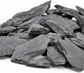 Unocho Aquarium Rock 5lb Natural Slate Stones for Fish Tank,2-4 inches