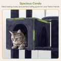 Globlazer 65in Sturdy Cat Tree Tower for Indoor Large Cats, S65
