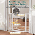 InnoTruth 27-36.6 in Wide Baby Gate for Stairs and Doorways