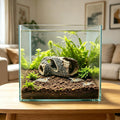 Aquarium Decorations Fish Tank Decor Betta Cave Accessories Ornament for for Fish Shrimp Reptiles to Play Hide Rest Bree