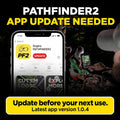 Dogtra Pathfinder 2 Additional Receiver Dog GPS Tracker e Collar Green LED Light No Monthly fees Free App Waterproof Smartwatch Control Satellite Real Time Tracking Long Range Smartphone Required