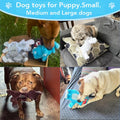 No Stuffing Dog Squeaky Toys,Tough Dog Toys for Aggressive Chewers