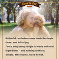 Gootoe Dog Treats, Chicken Jerky for Dogs - Dog Training Treats; High-Protein, Gluten-Free, Hypoallergenic, Grain-Free, Chicken Breast, 1 lb