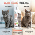 Liquid Cat Weight Gainer 16oz - High Calorie Cat Food Appetite Stimulant - Weight Gain for Cats Appetite Stimulant – Hig