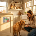 Dog Feeding Reminder - Dog Feeding Chart with Have We Been Fed AM/PM Tracker, Magnets Fed Sign with Pet Tracker for Frid