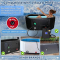 1/2HP 1200w Ice Bath Water Chiller for Cold Plunge Tubs,1/2 HP Water Chiller 145 Gal, Universal Cold Bath Restores Ice B
