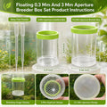 2-Piece Set Fish Breeder Box for Fish Tank Aquarium Breeding Box Large