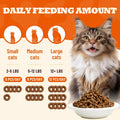 9 oz Hairball Control Treats with Cat Constipation Cat Grass