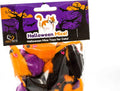 20 Halloween Colorful Furry Mice Cat Toys with Catnip and Rattle Sound Made of Real Rabbit Fur, Interactive Catch Play T
