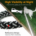 Reflective Dog Leash 2/3/4/6/10ft Braided 1/2" Strong Nylon Rope