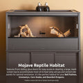 New Age Pet® ECOFLEX® 48" Mojave Reptile Enclosure, Large, Grey