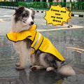 Paiaite Dog Raincoat: Hooded Slicker Poncho, Durable Waterproof Jacket with Reflective Stripes for Safety, Convenient Le