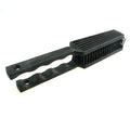 2pcs Horse Pet Detangler Plastic Comb for Long Tail Mane Forky Comb (Black)