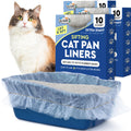 Alfapet Original Sifting Cat Litter Box Liners - Extra Giant 30 Count - Tear-Resistant Cat Litter Bags - Waterproof Kitty Litter Liners - Fits Almost All Litterbox Pan Sizes, 40" x 38", 30 lb Capacity