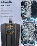 Pawfly Aquarium Air Pump Oxygen Pump for 10-200 Gallon Fish Tanks Buckets Dual Outlet Adjustable Ultra Quiet Aerator Pum