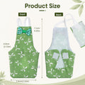 4 Pcs Bird Diaper Set, Reusable Parrot Flight Suit with Waterproof Inner Layer, Adjustable and Comfortable for Parakeet 