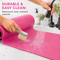 Pet Grooming Table Non-Slip Mat - Padded Mat for at-Home Grooming Dogs and Cats,Bathing Mat for Pets, Diameter：57cm/22.4