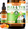 Puyrzoe Cat Flea Treatment, Flea and Tick Prevention for Cats, 60 mL
