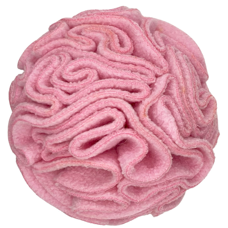 Glory To Dog Puppy and Small Breed Snuffle Interactive Foraging Dog Puzzle Ball Toy Pink