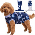 Glittme Dog Surgery Recovery Suit, Dog Cone Alternative for Spay Neuter S