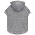 Dog Sweaters for Medium Dogs,Dog Hoodie Sweater Solid Soft Brushed Fleece Pet Clothes Pet Hoodie Sweatshirt with Pocket(Grey-M)