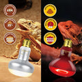 REPTI ZOO 2 Pack 100W Reptile Heat Lamp Bulbs,Upgraded Reptile Day and Night Basking Spot Bulb Combo Amphibian Infrared 
