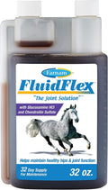 Farnam Fluidflex Glucosamine Joint Supplement for Horses, 32 oz., 32 Day Supply