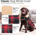 Dog Winter Coats for Small Dogs Puppies, Pet Thick Warm Jacket for Bichon