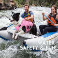 ASENKU Dog Life Jacket, High Floatation Dog Swimming Vest with Rescue Handles for Small Medium Large Dogs, Pet Safety Sw