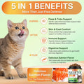 Puyrzoe Flea and Tick Prevention for Cats, Chewable Cat Flea Treatment