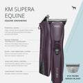 Wahl Pro Animal KM Supera Cordless Equine Clipper, Battery-Powered Tool
