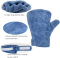 3 Pack Sugar Glider Tote Plush Sleeping Pouches and Anti Bite Calming Mitten, Warm Sleeping Bag Portable Drawstring Bond