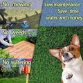 SSRIVER Dog Grass Pad,51.2x31.5In Fake Grass for Dogs,Artificial Grass Pee Pad for Puppies Potty Training Indoor Outdoor