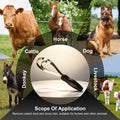 Double-Layer Metal Shedding Blade for Horses Solid Wood Handle