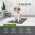 COCOYO Dog Training Pads 丨 Carbon Absorb Eliminating Urine Odor Doggie Training Pads 丨 Premium Charcoal Dog Pee Pads (100 Count, 22x22 inch),Gray