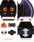 PET SHOW 4 Pack Small Dog Bows Sliding on Collar Attachment