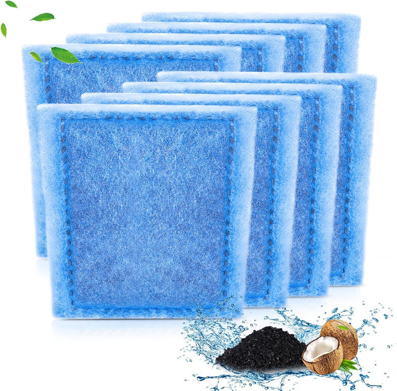 8 Pack Rite-Size C Filter Cartridges Compatible with MarineLand Filters
