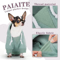 Paiaite Small Dog Hoodie Sweater: Winter Sweatshirt Pet Coat with Pockets, Hat & Leash Hole for Puppy Doggie Chihuahua, 