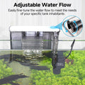 AQQA Quiet 20-30 Gallon Fish Tank Filters, Hang on Back Aquarium Filter